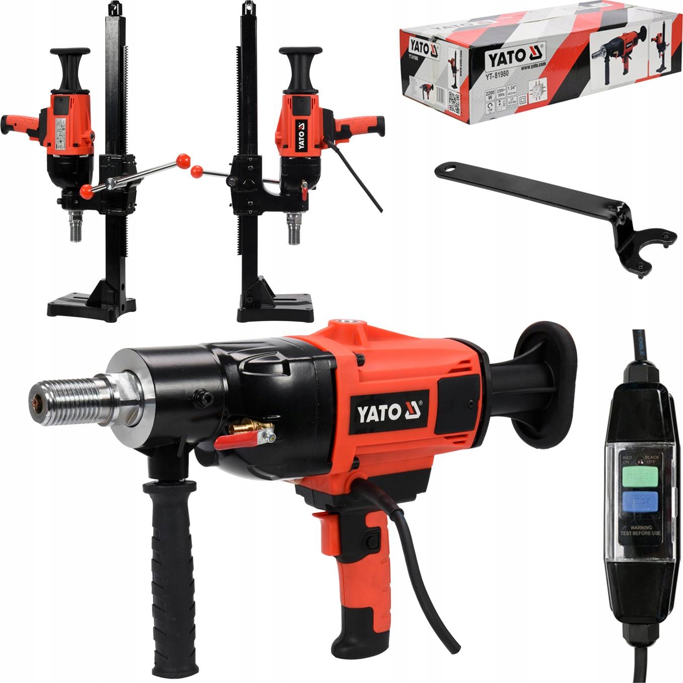 

Yato Wiertnica Diamentowa Do Betonu 2200W YT-81980