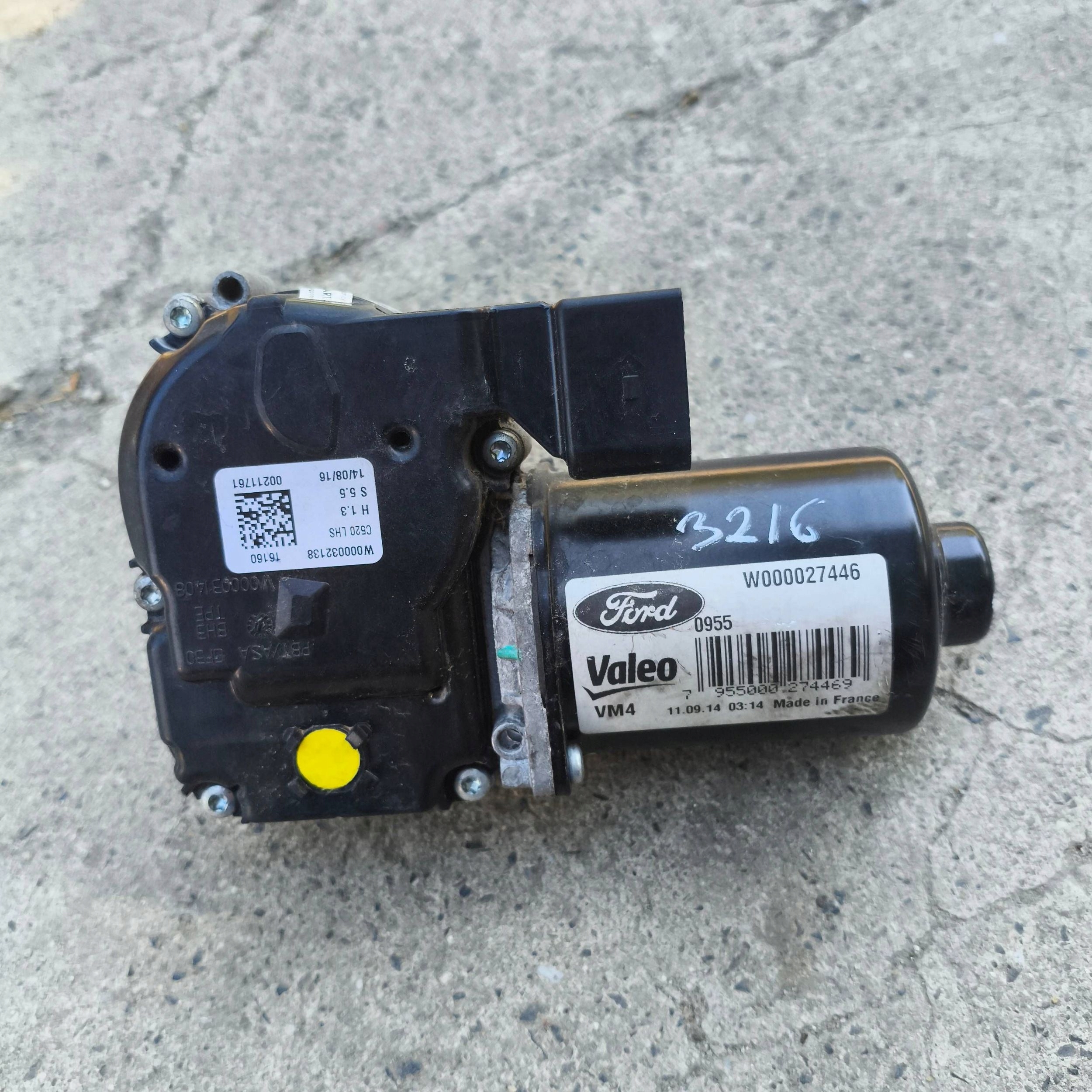 Ford Kuga II MK2 mini motor of wipers left front