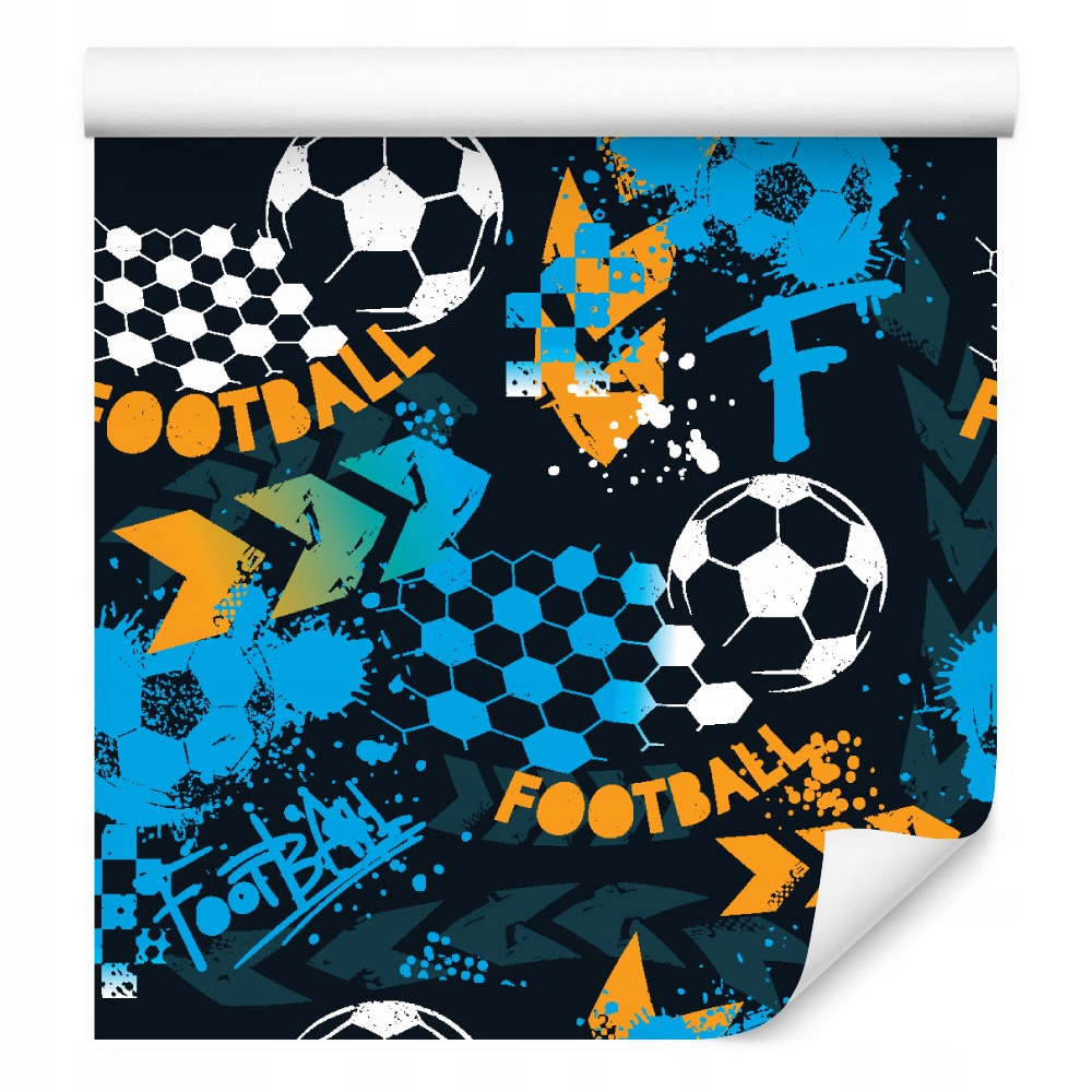 Tapeta na zeď, fotbal, do chlapeckého pokoje
