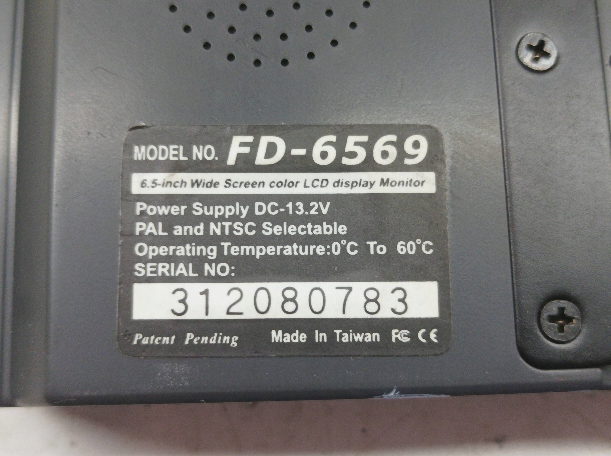 Display FD-6569 AD-6865 Volvo S80 e (1998-2006)