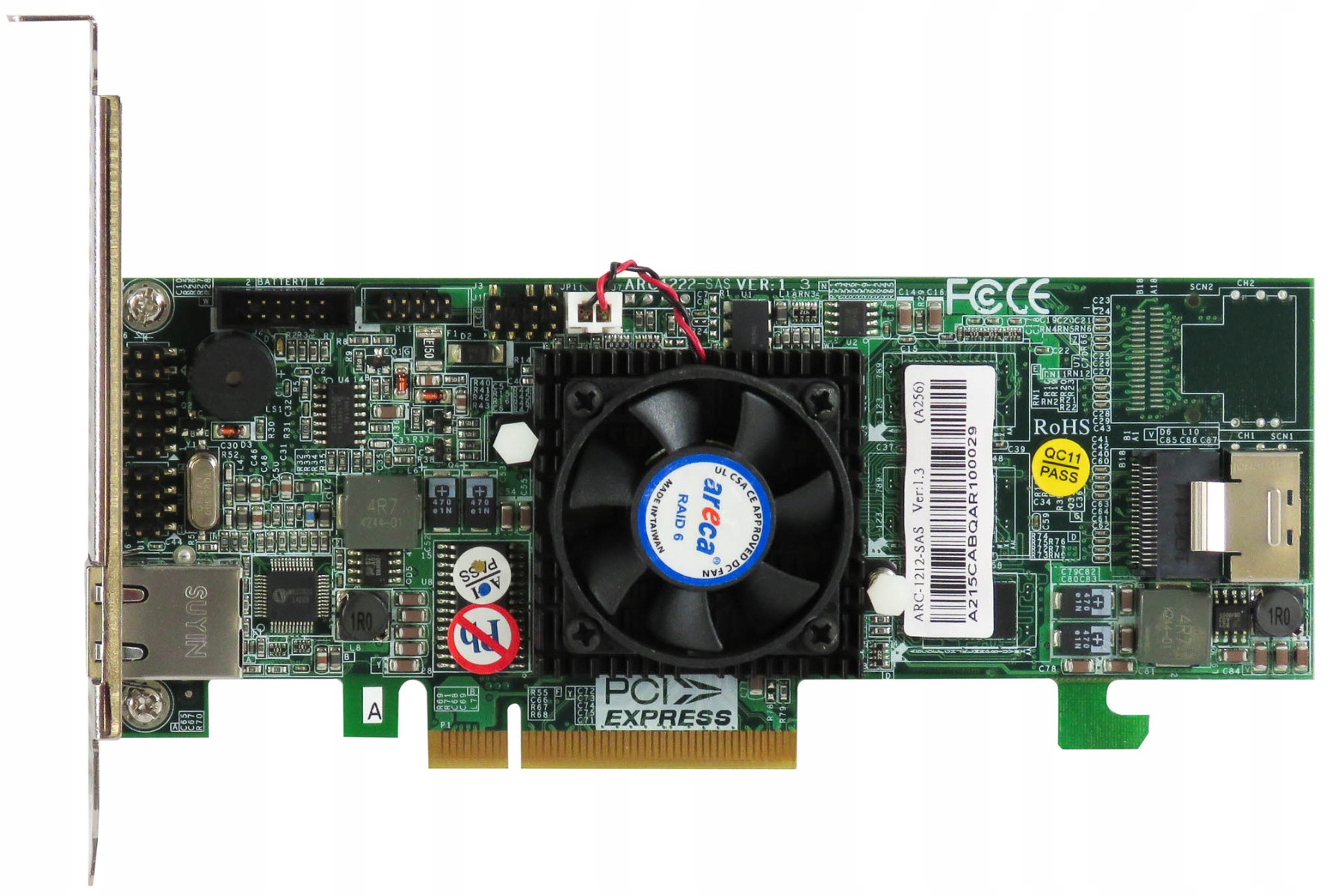 Areca ARC1222-SAS VER.1.3 Raid Sas PCIe