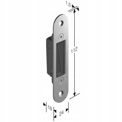 zamek magnetyczny B-TWIN KLUCZ z zaczepem BONAITI Kod producenta B-TWIN KLUCZ