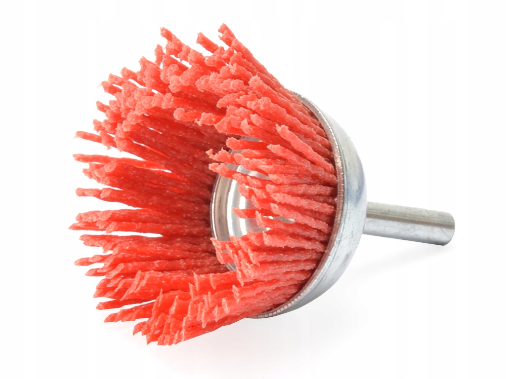 SZCZOTKA NA WIERTARKĘ NYLONOWA DOCZOŁOWA 50MM