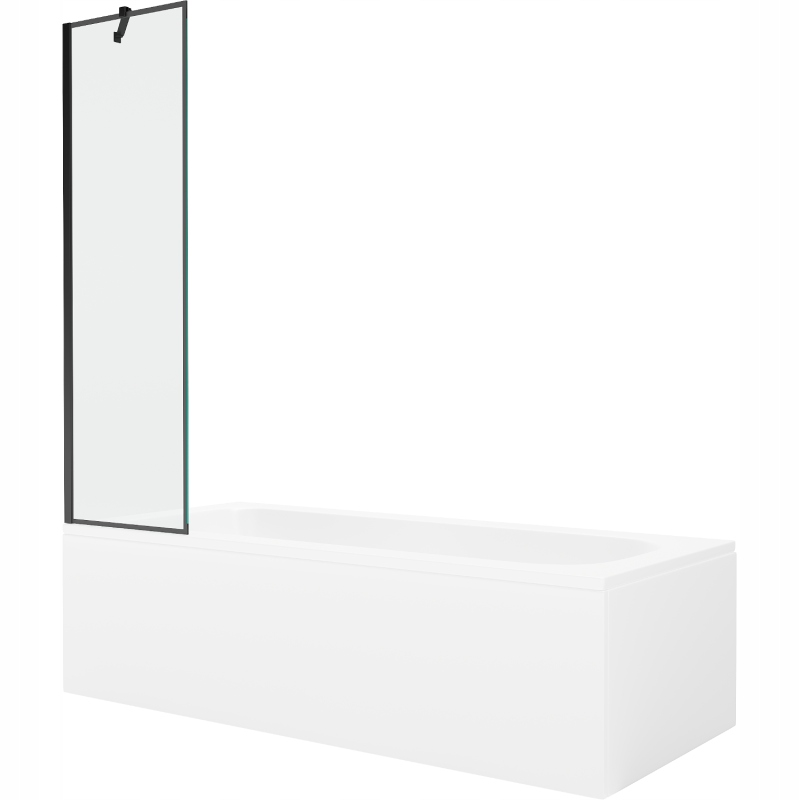 Mexen Vega obdélníková vana 170 x 70 cm s zástěna