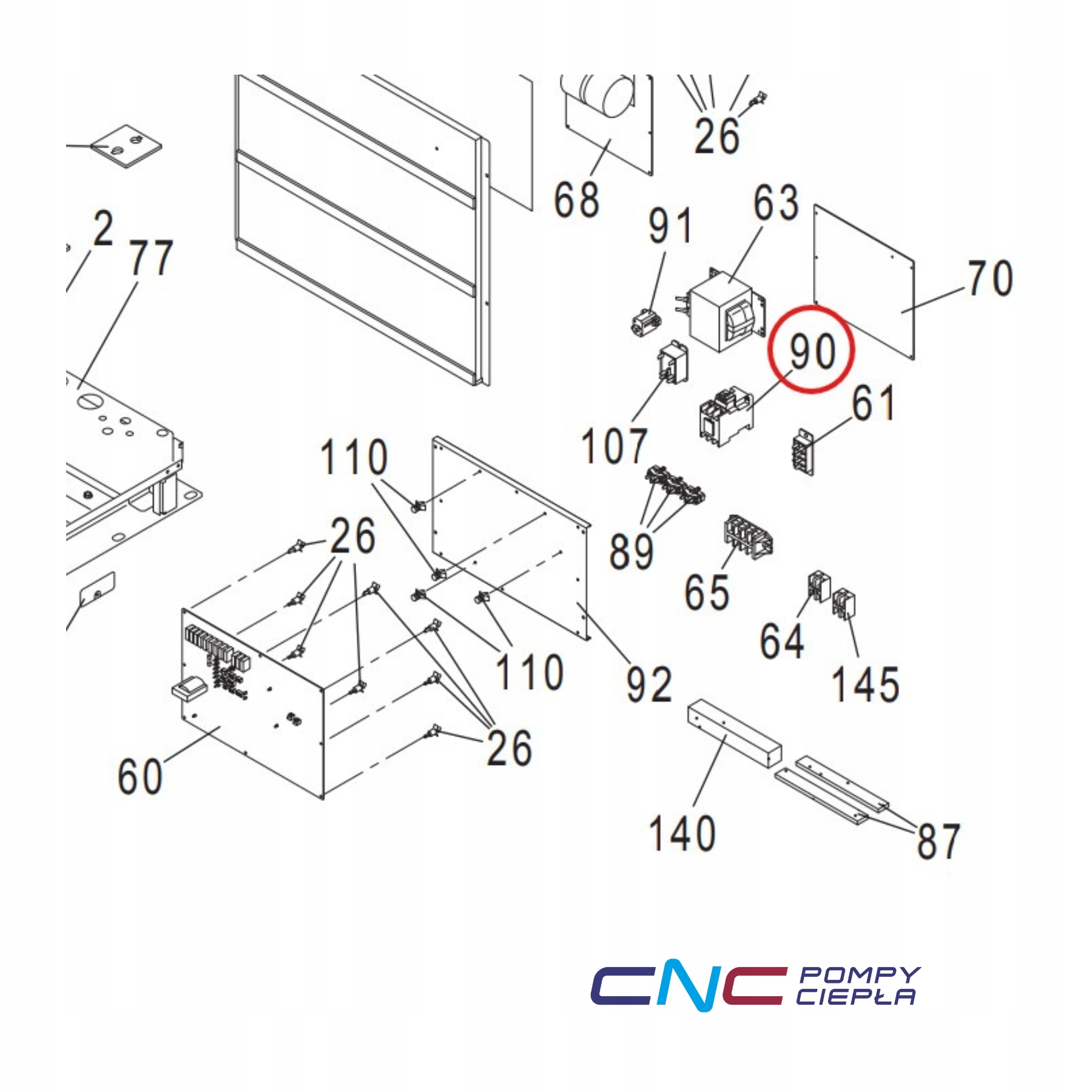 K6C3AYY00003 przekaźnik magnetyczny (Magnetic Relay) jedn. zewn. Panasonic