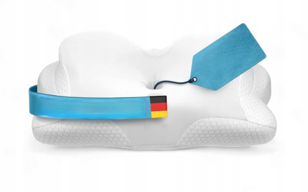 Poszewka na poduszkę ortopedyczną Glückstoff Allrounder biała 38x63cm K860