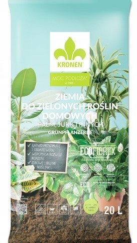 

Ziemia do roślin zielonych 5,5-6,0 pH 20l