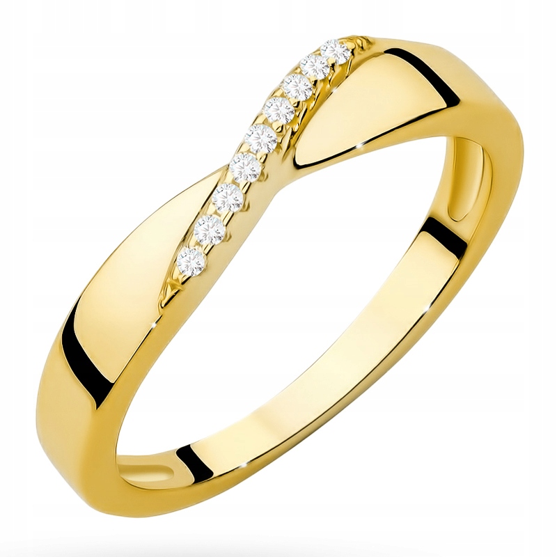 Stříbrný Prstýnek 925 Obrázka se Zirkony vel. 9