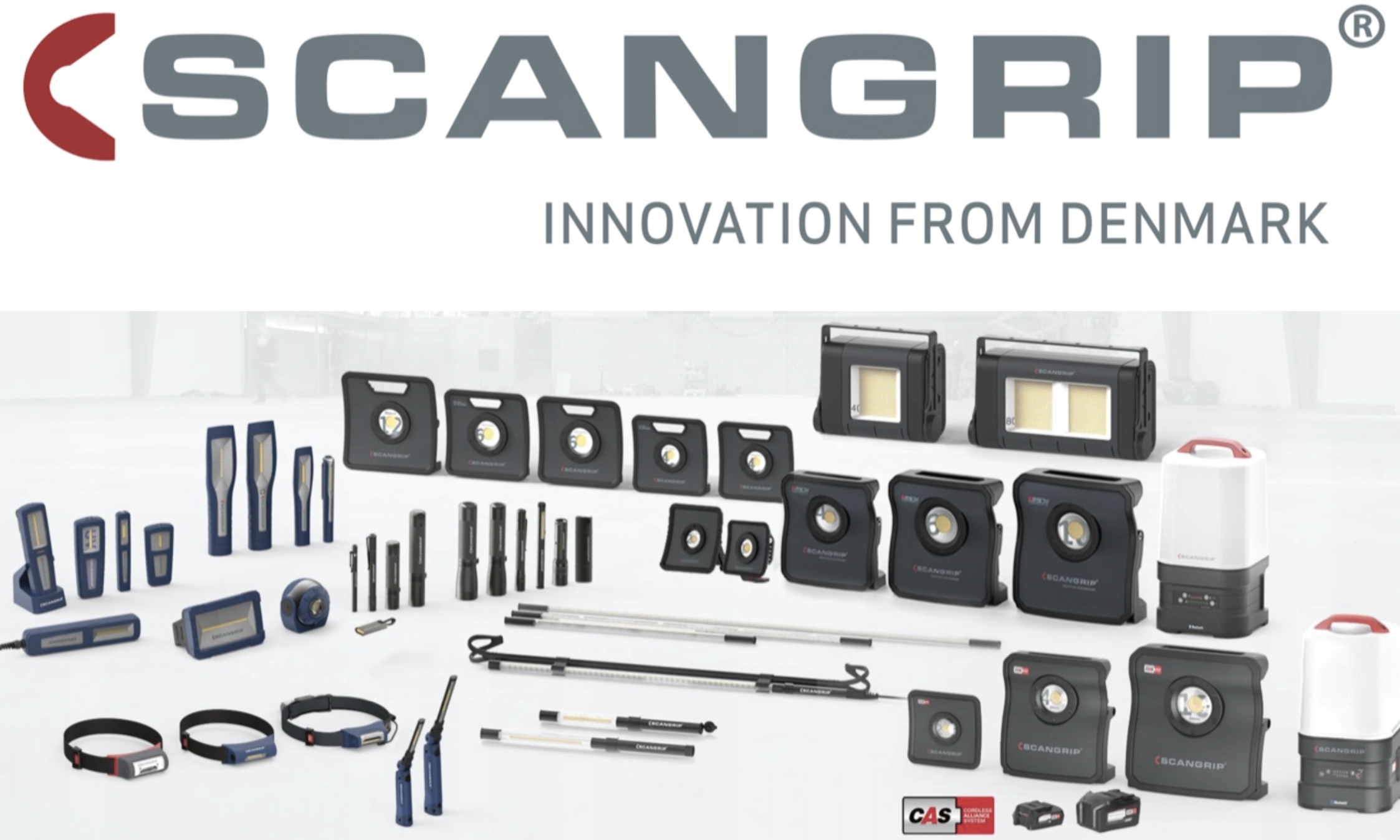 Scangrip halogen 2000 lm NOVA 2 CONNECT 03.6100C Rodzaj naświetlacz