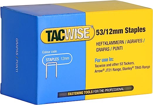 TACWISE TYPE 53 /12MM ZSZYWKI 3500 szt.
