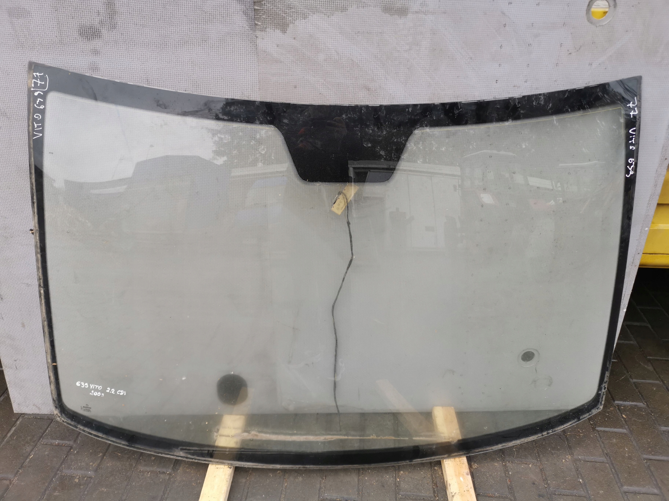 SZYBA CZOŁOWA PRZÓD PRZEDNIA MERCEDES VITO 639 W639 03-14r