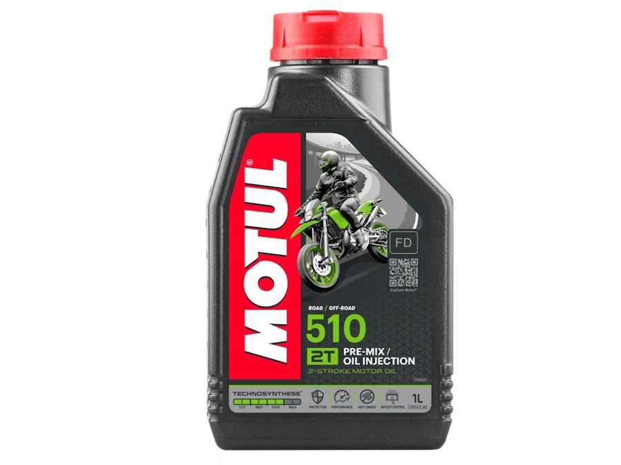 Olej silnikowy Motul 1L 510 2T Motocykle Skutery Avt do mieszanki benzyny