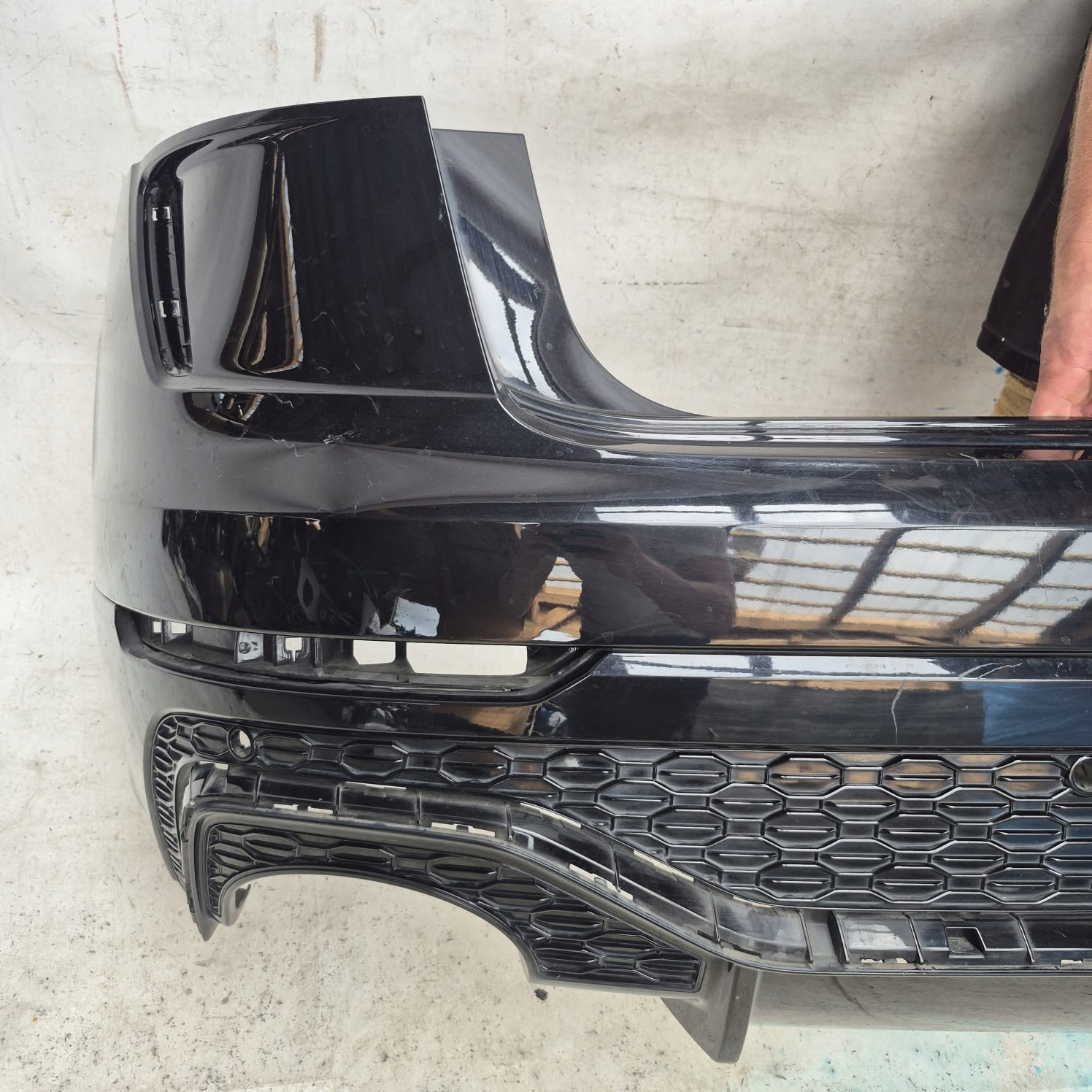 AUDI RS Q8 18-24 bumper rear part rear PDC
