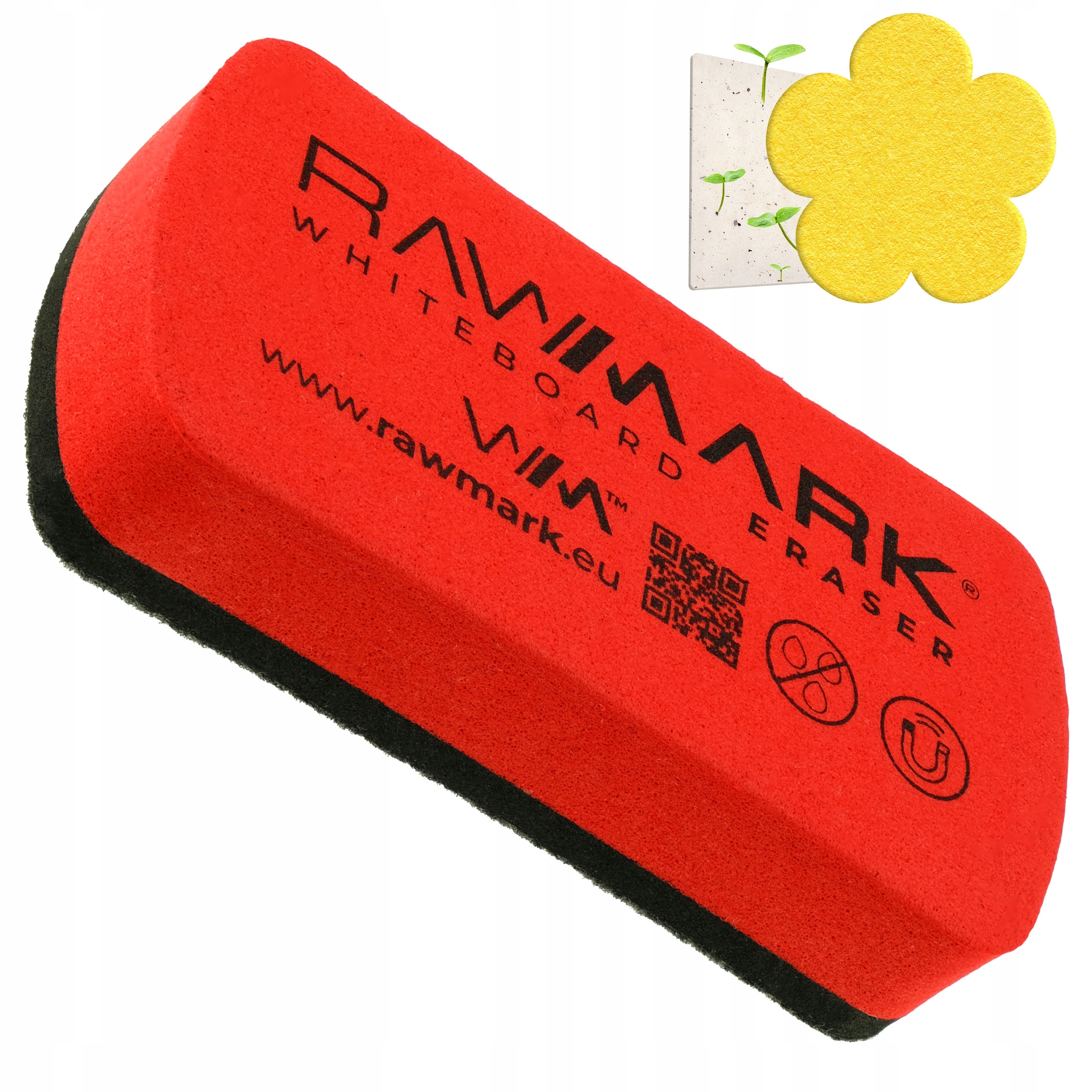 Gąbka do tablic - magnetyczna RAWMARK