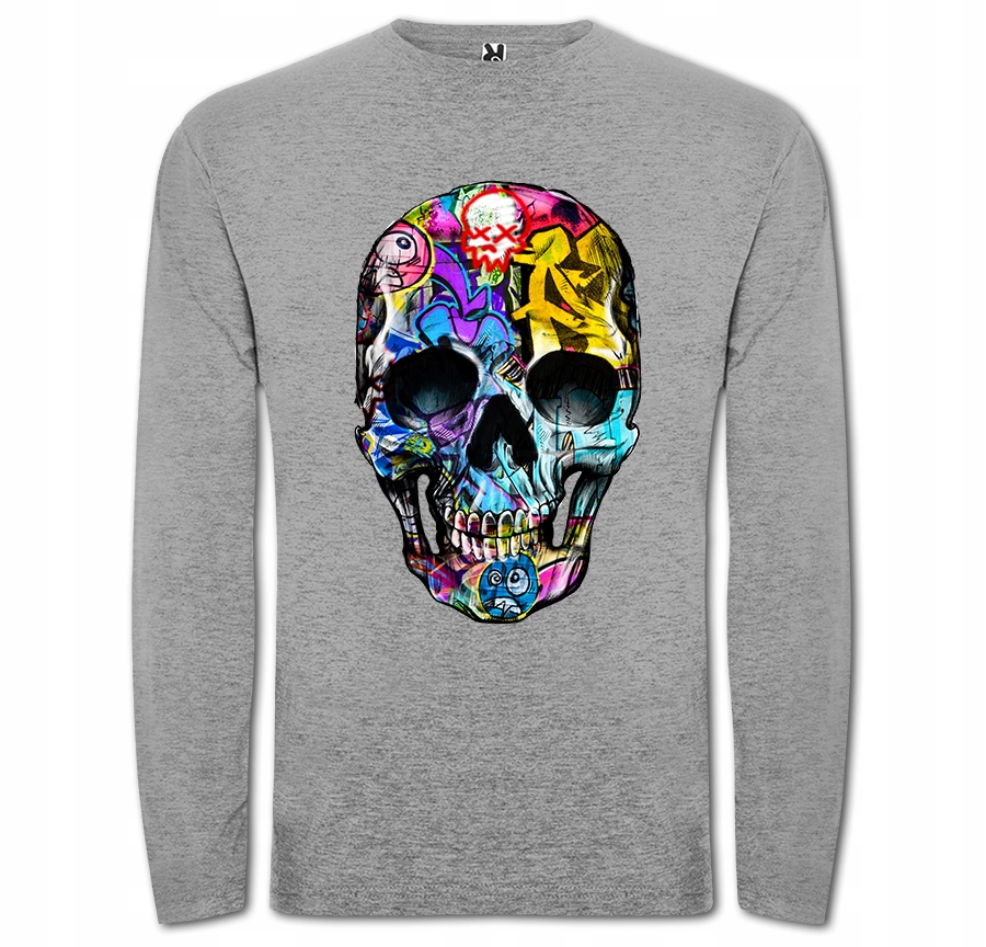 

Long Grafitti Spray Farba Skull Czaszka 3XL
