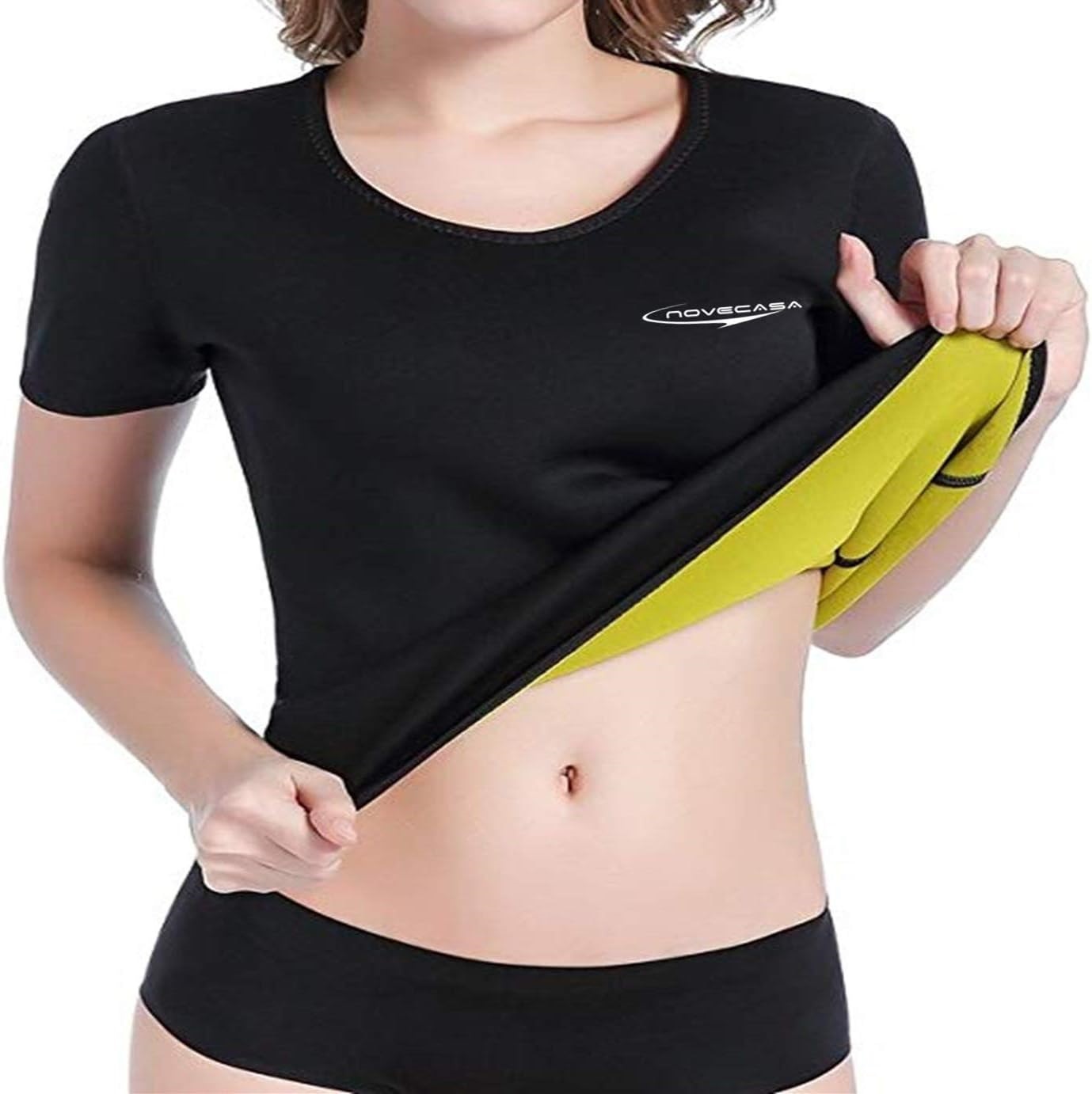 Koszulka Sauna Damska Neopren Fitness Spalanie Tłuszczu Joga Rozmiar L
