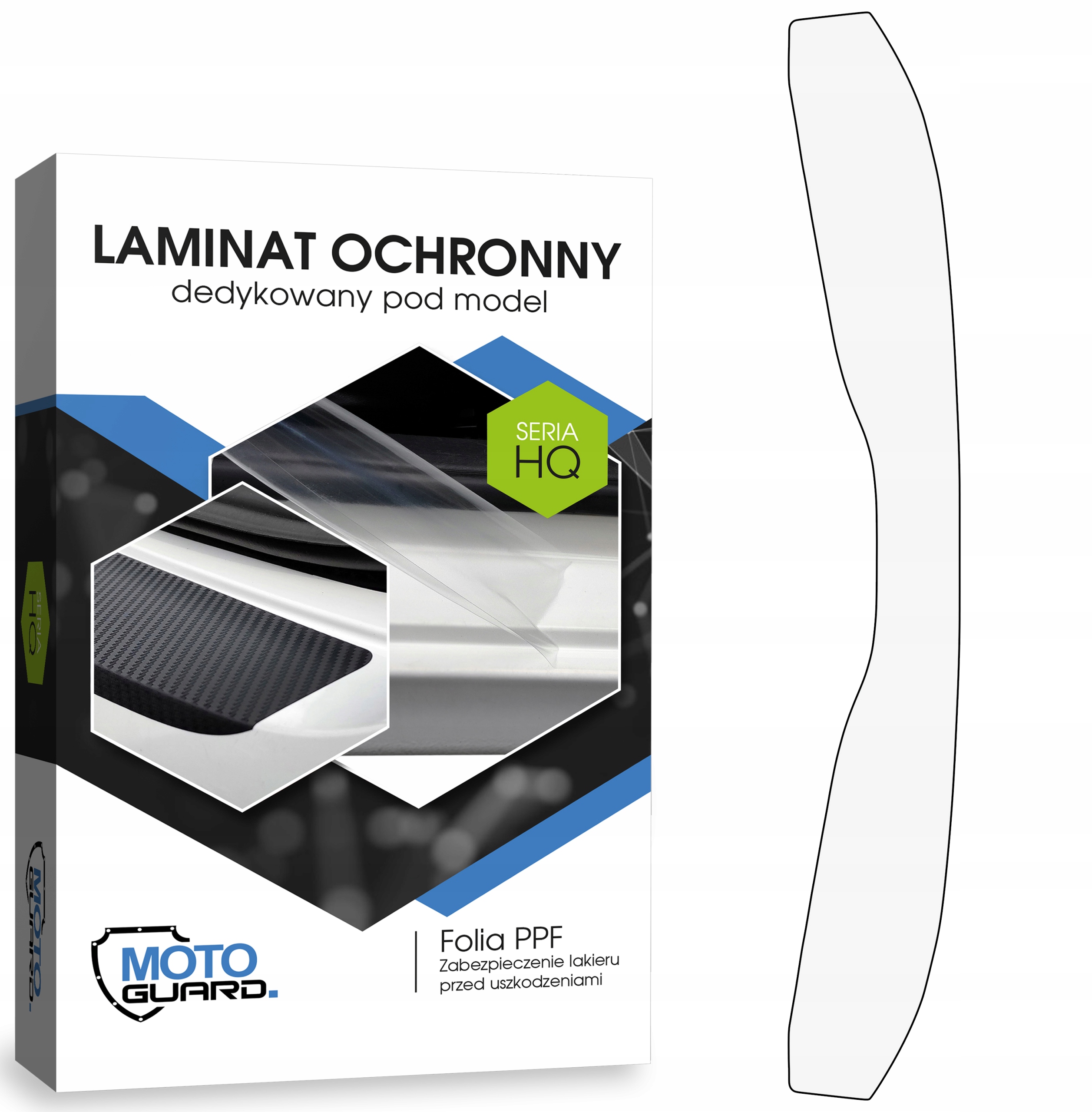 FOLIA OCHRONNA PPF pod bagażnik FORD MONDEO MK4 IV