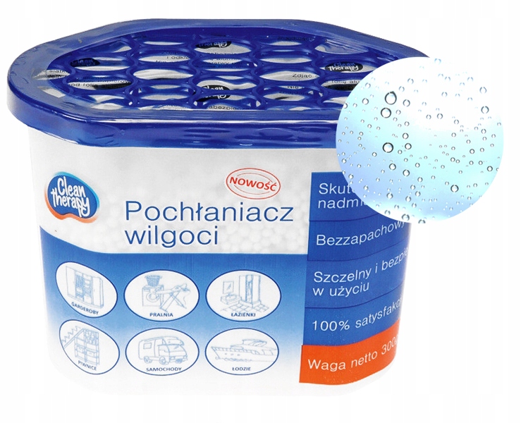 POCHŁANIACZ WILGOCI OSUSZACZ POWIETRZA 300G