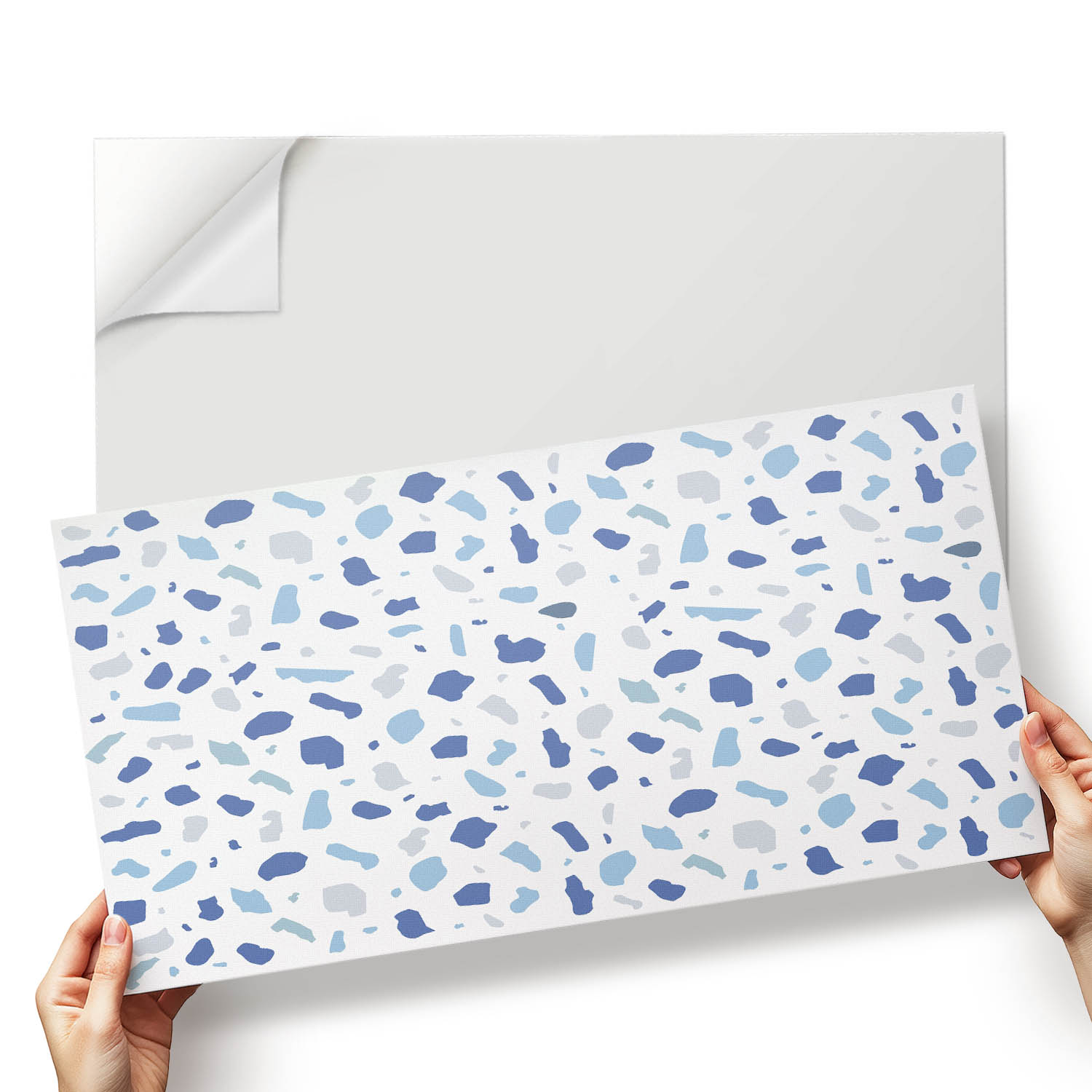 Vinylové dlaždice S Potiskem Vzor s skvrnami v abstraktním stylu 6x60x30 cm