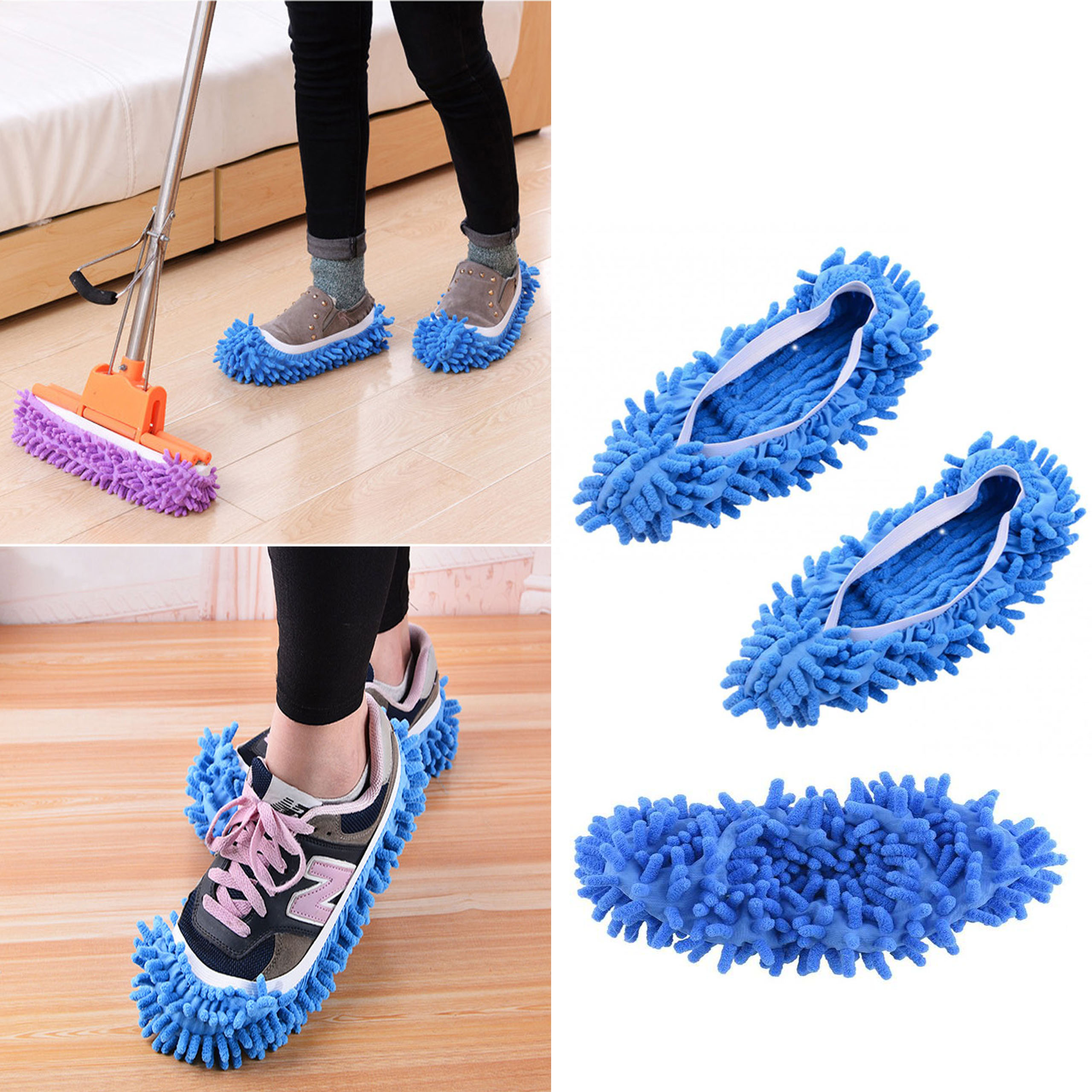 

Buty Kapcie Z Mikrofibry Mop Do Czyszczenia Podłóg