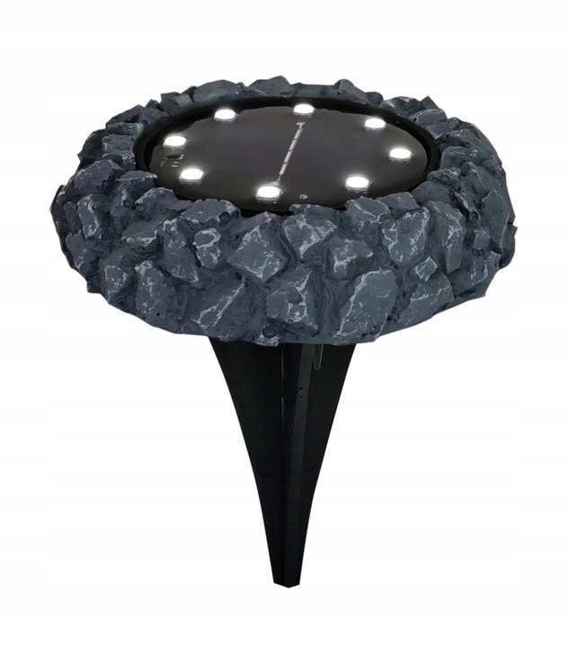 

Lampa Led Solarna Czujnik Ogrodowa Gruntowa 6000K