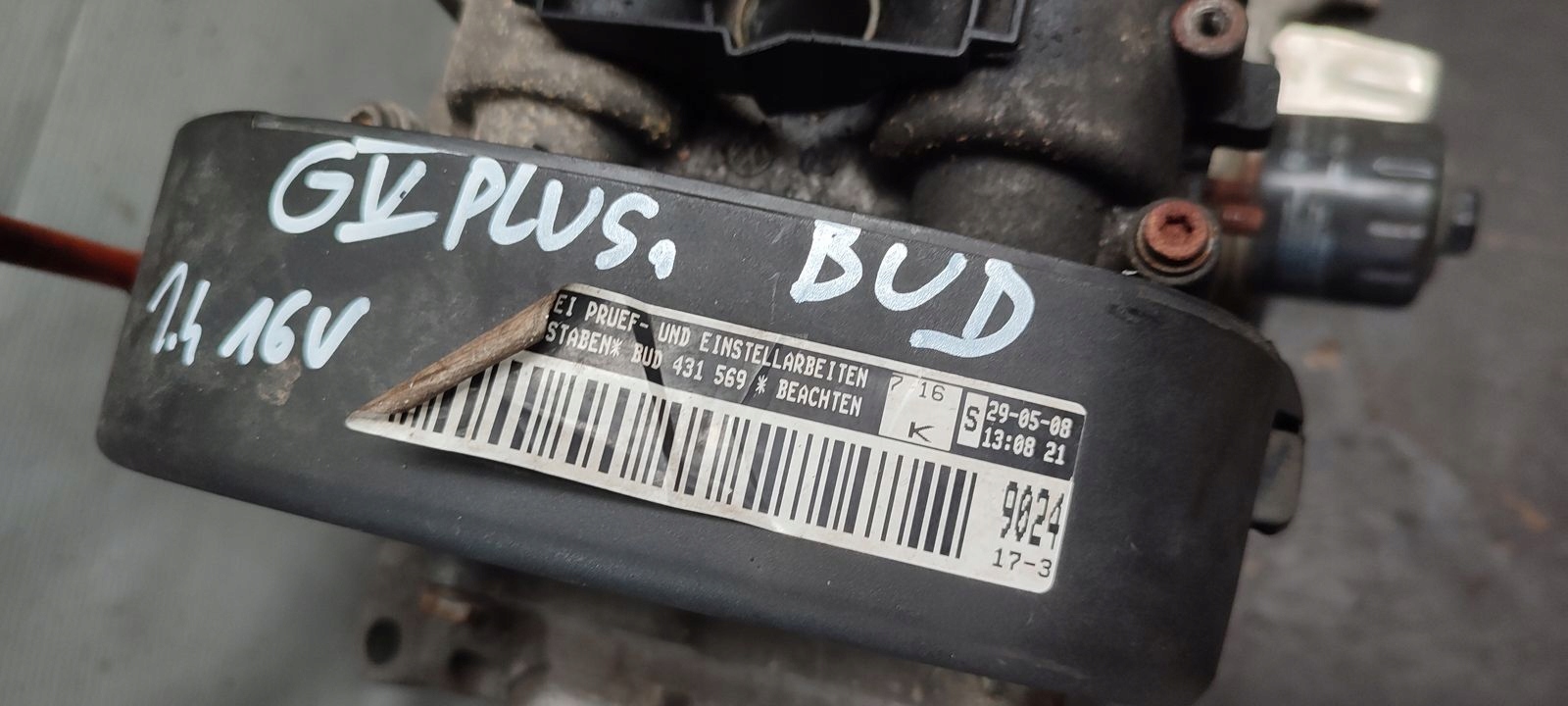 engine BUD VW Golf plus 1,4 16V