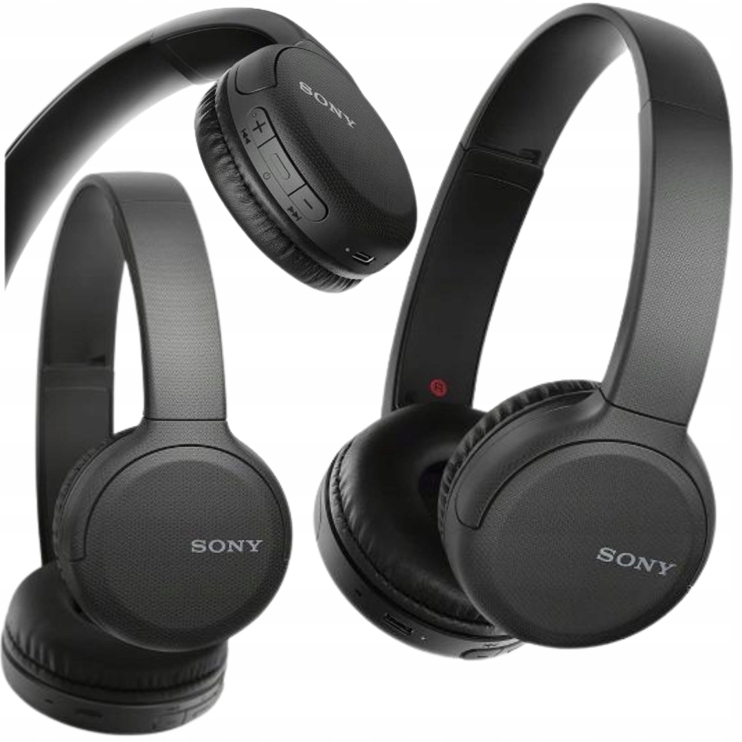 

Bezprzewodowe Słuchawki Sony Nauszne Mocny Dźwięk