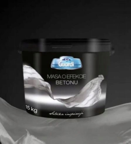 Dekoračná Masa S Betónovým Efektom Šedá 15 kgGUARDI