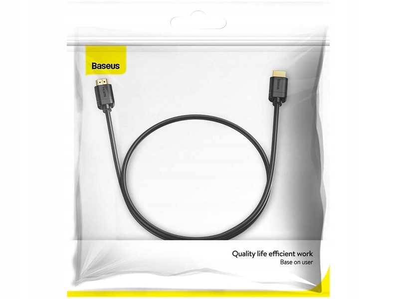 

Kabel Hdmi Hdmi Baseus v2.0 1 m