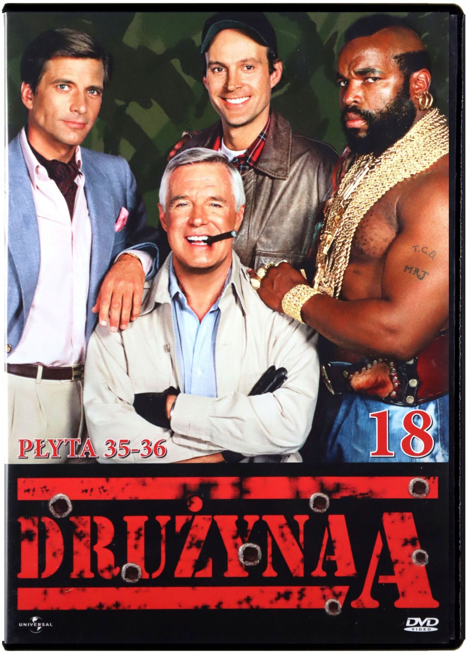 

Drużyna A Cz. 18 (odcinki 69-72) (2DVD)
