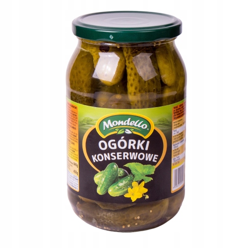 Levně Konzervované okurky Mondello 840 g