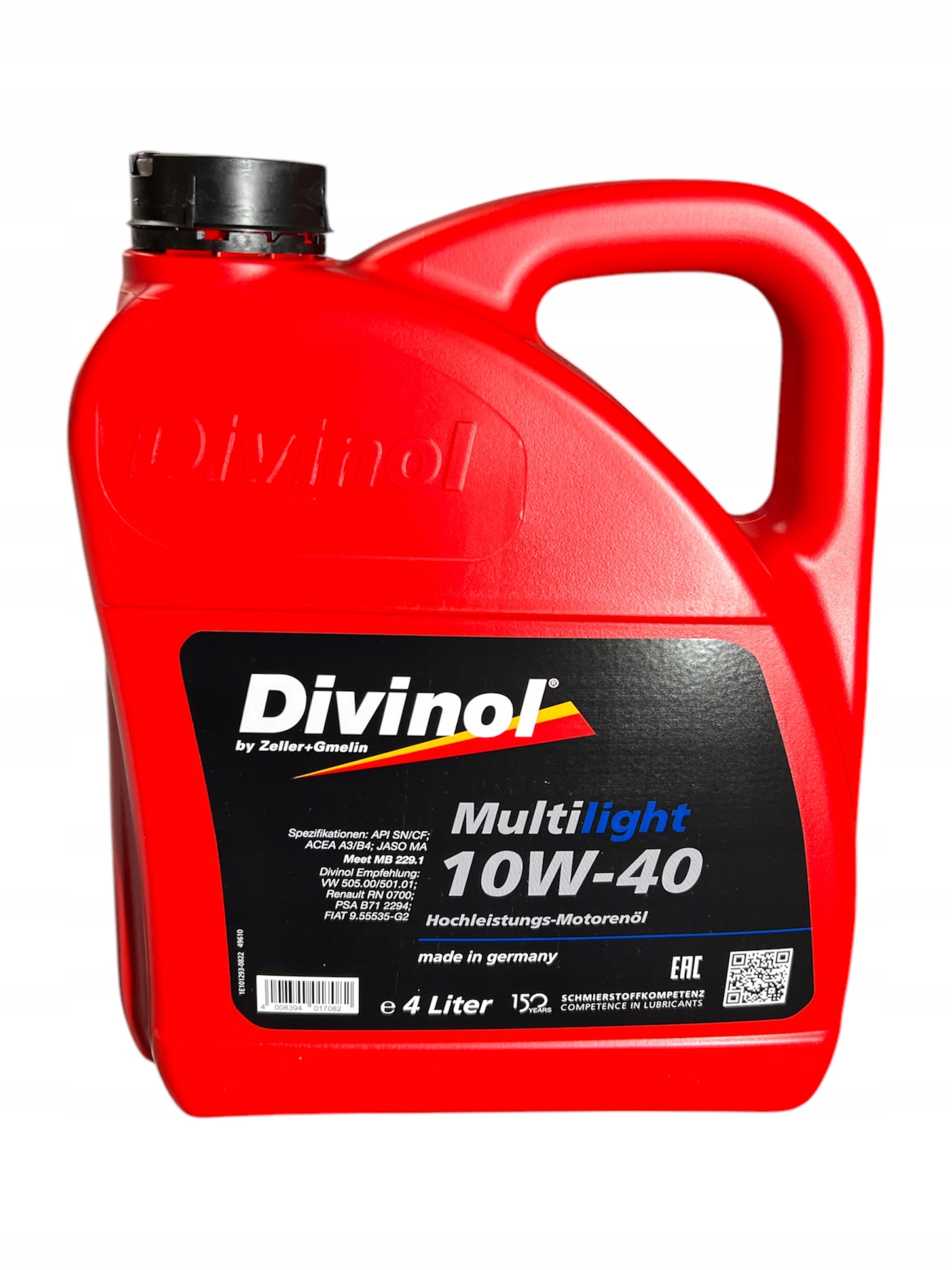 Olej silnikowy Divinol Multilight 10W-40 4L