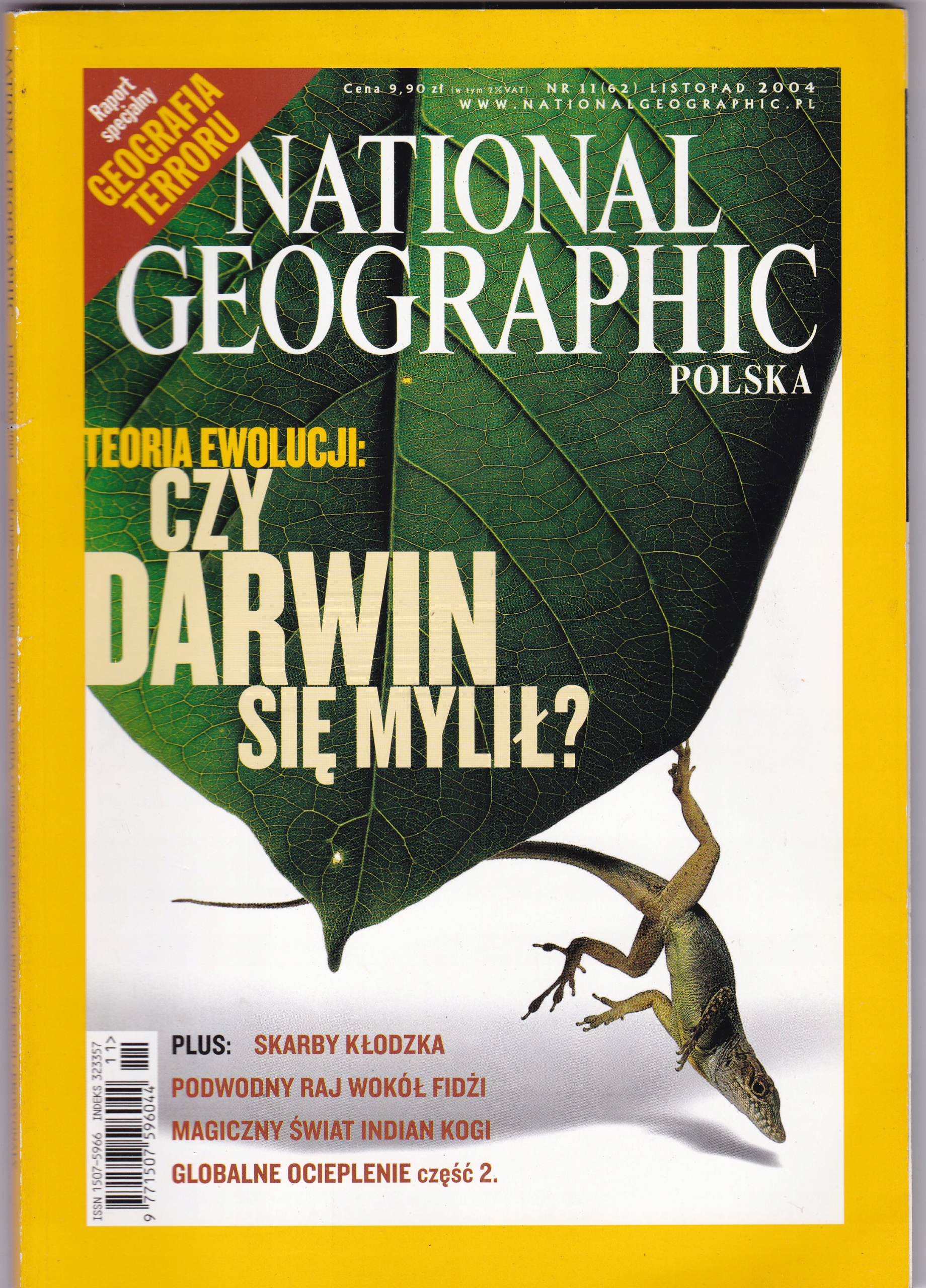 -NATIONAL GEOGRAPHIC-11/2004 CZY DARWIN SIE MYLIŁ?