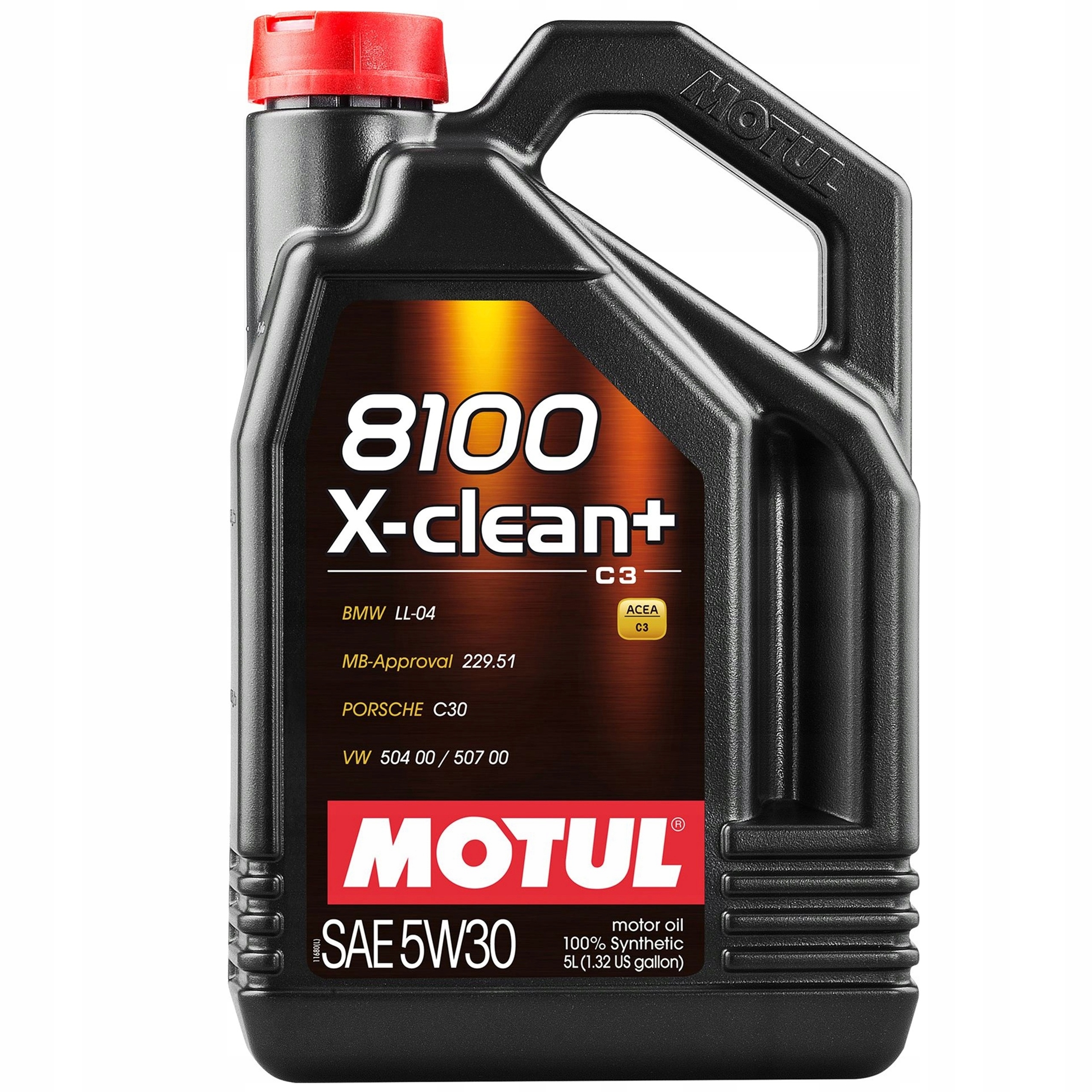 Olej Motul 8100 X-clean+ 5W30 5L 106377 LL-04 Vw 504 507 Pełny Syntetyk