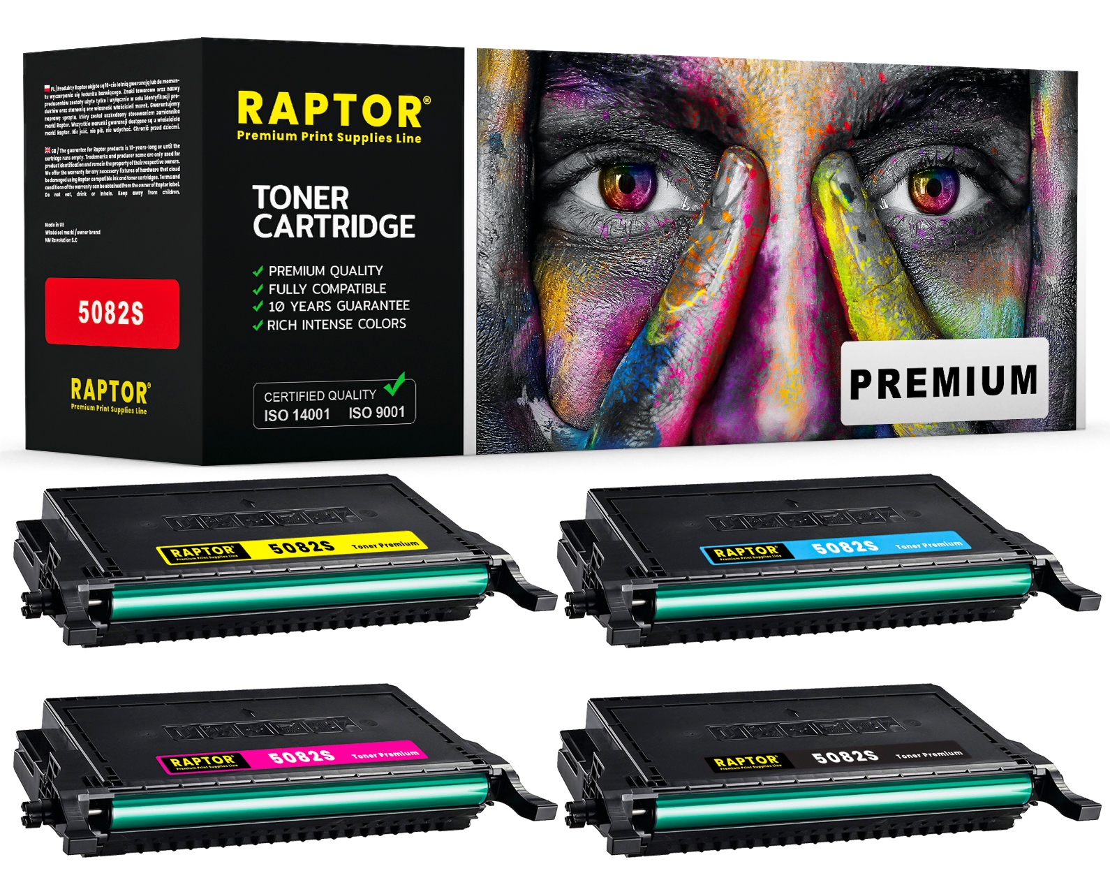 4x Toner Do Samsung CLP-670N CLP-670ND CLX-6220FX