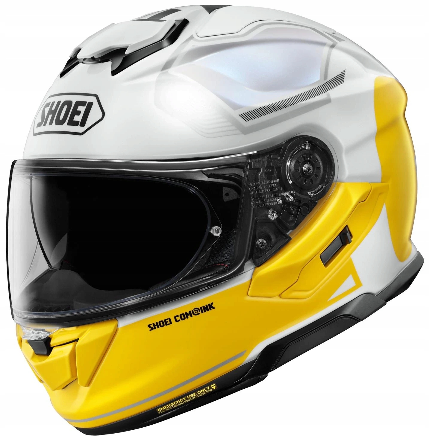 Shoei Gt-air 3 Mike TC-3 White Yellow Motocyklová Prilba Integrálna S