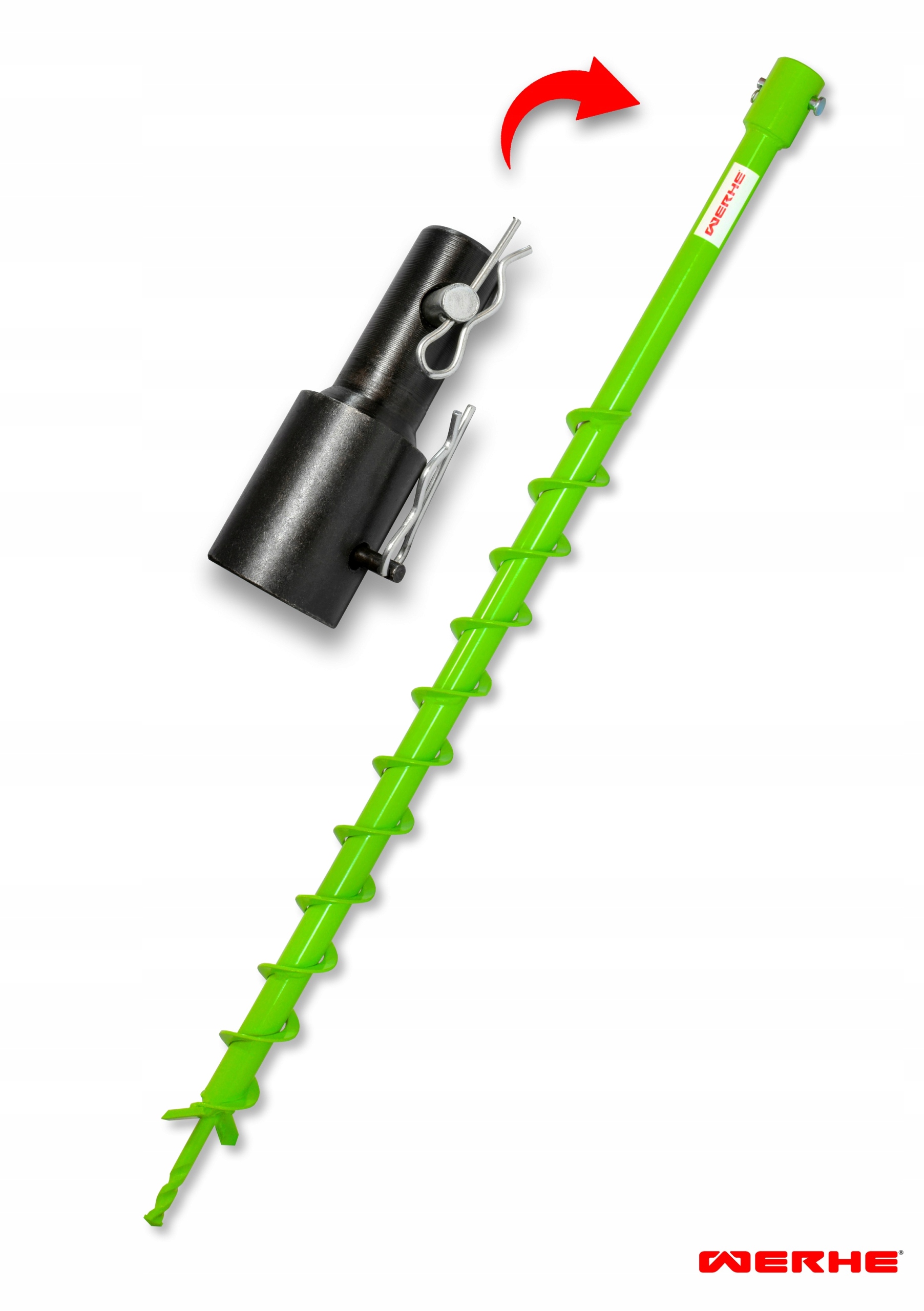 Vrták Vrták do půdy 40D mm s adaptérem Stihl