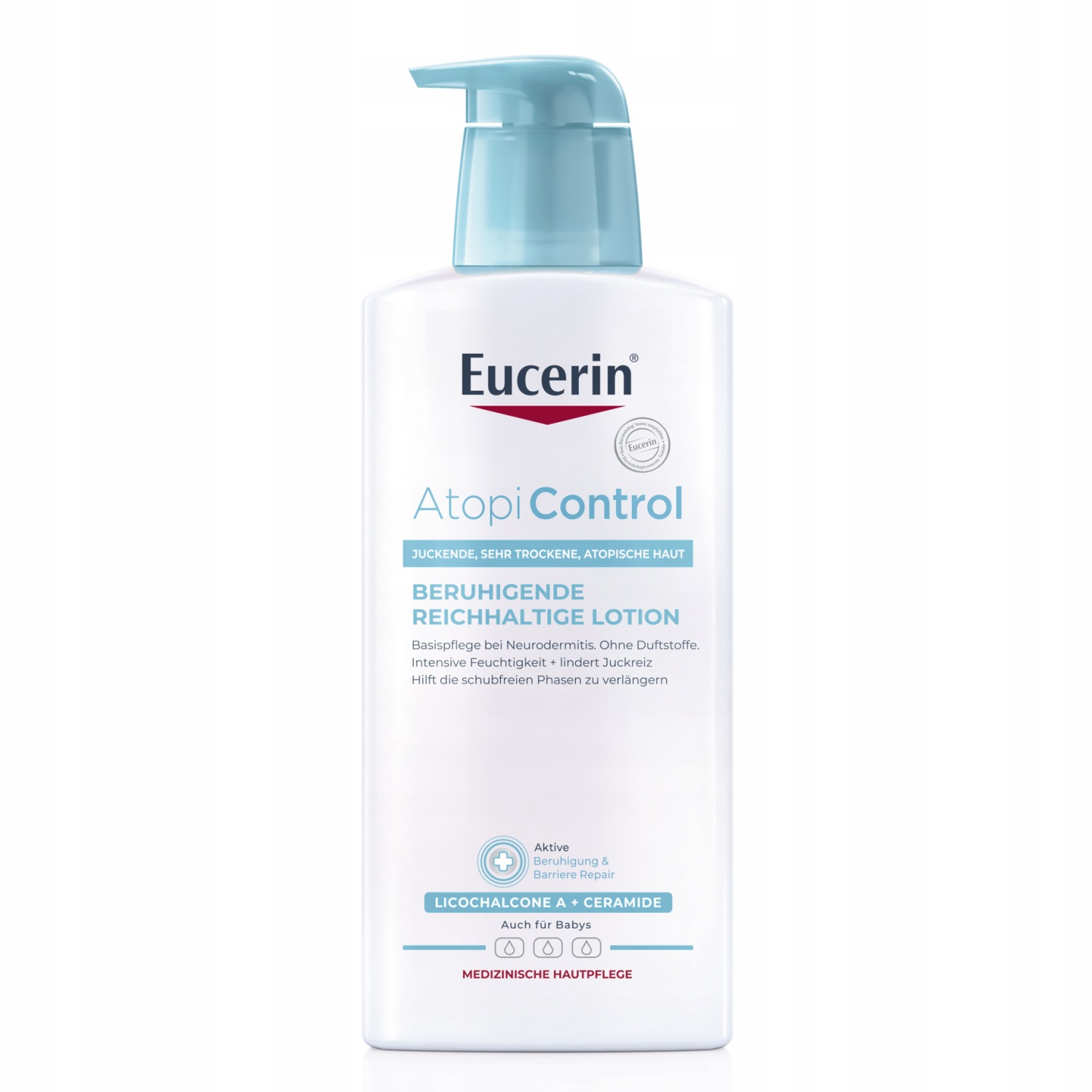 Eucerin Atopicontrol Balsam do ciała skóra atopowa sucha egzema Azs 400ml