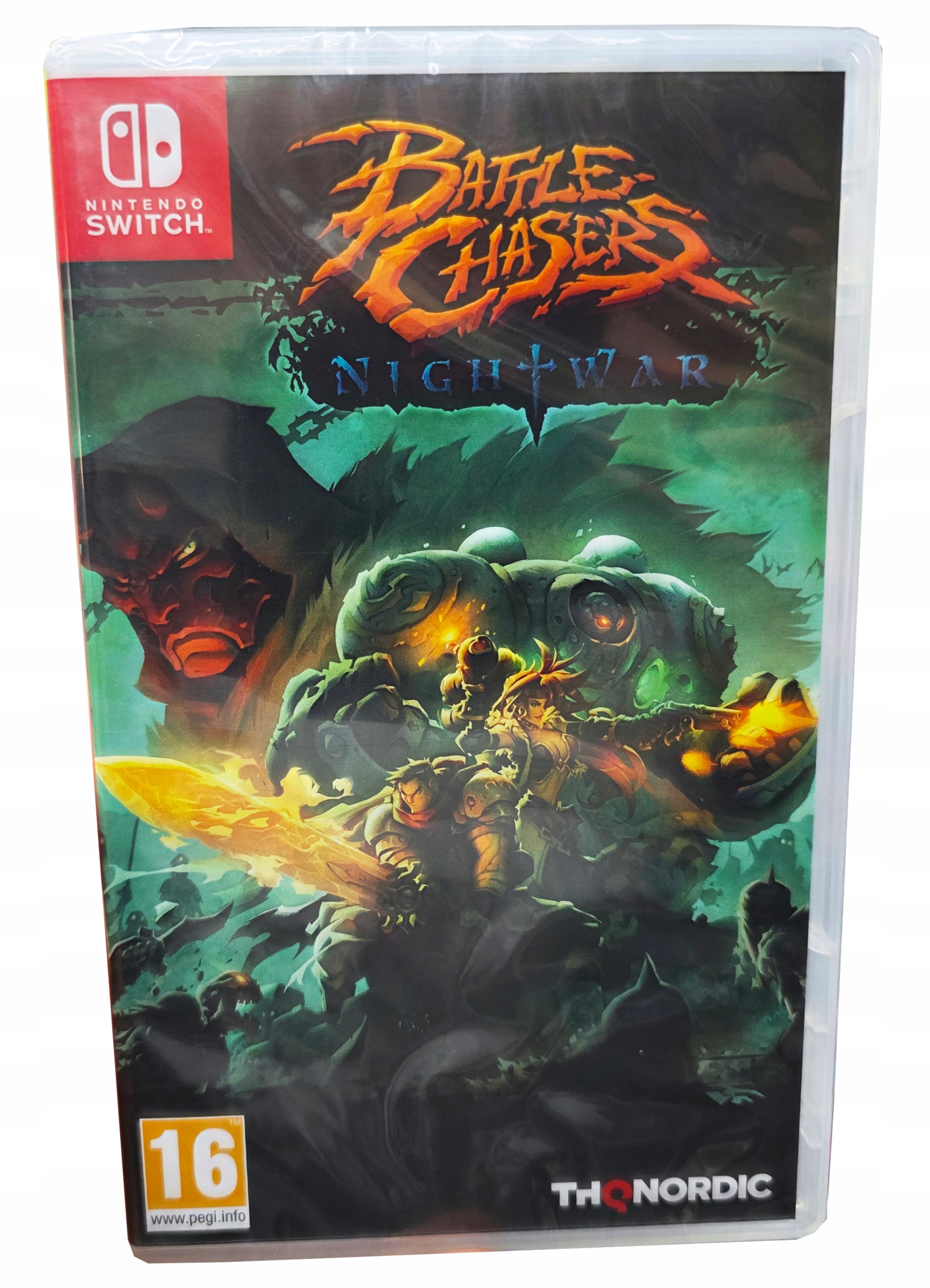 Battle Chasers Nightwar Switch Polski Dubbing Gra Na Kartridżu Nowa