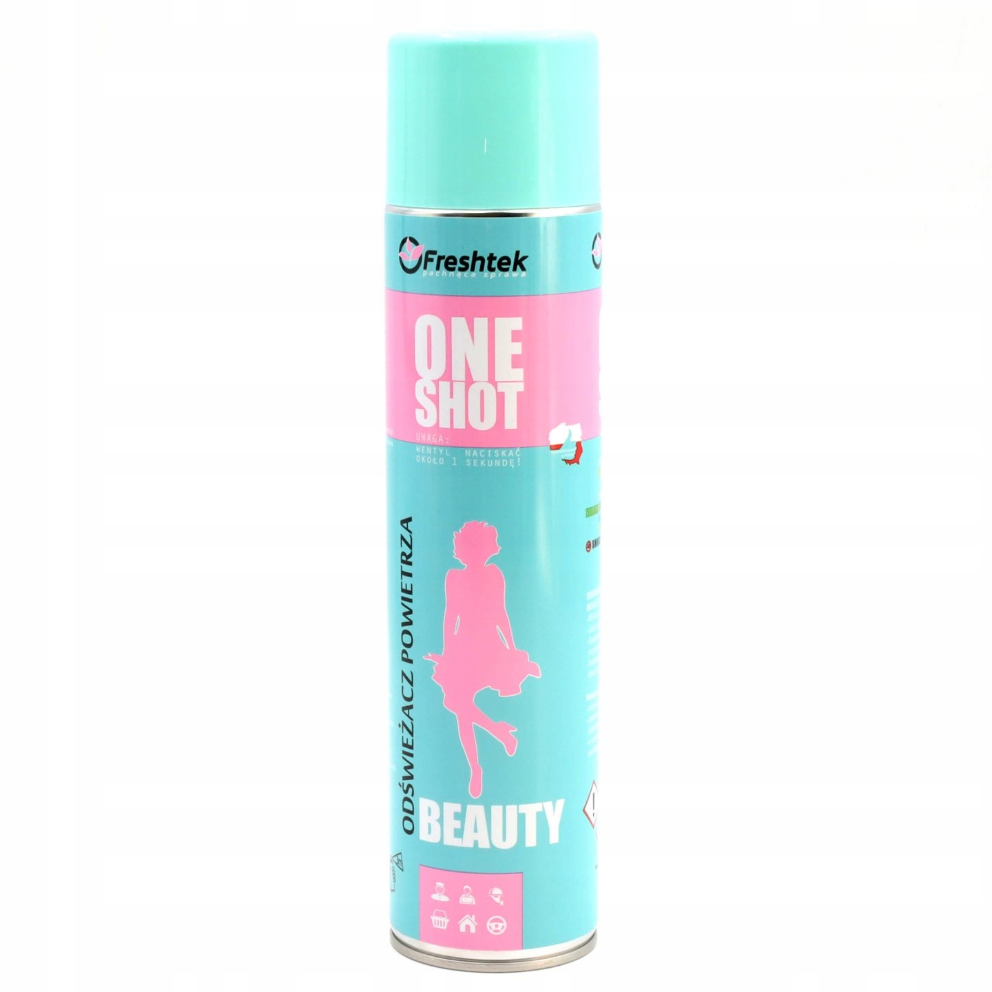 

Odświeżacz Powietrza Freshtek One Shot Beauty