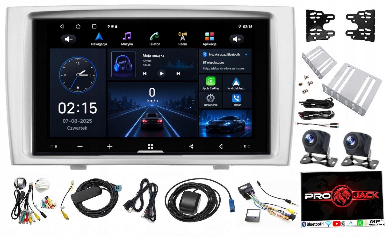 Rádio Gps Peugeot 308 408 Android Wifi Bt 8GB 256GB Modem Sim