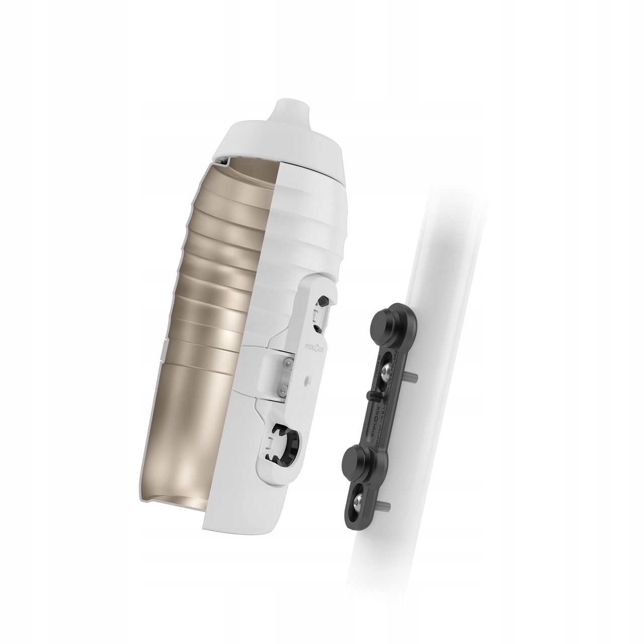 Bidon Fidlock Keego Twist 600ml biały