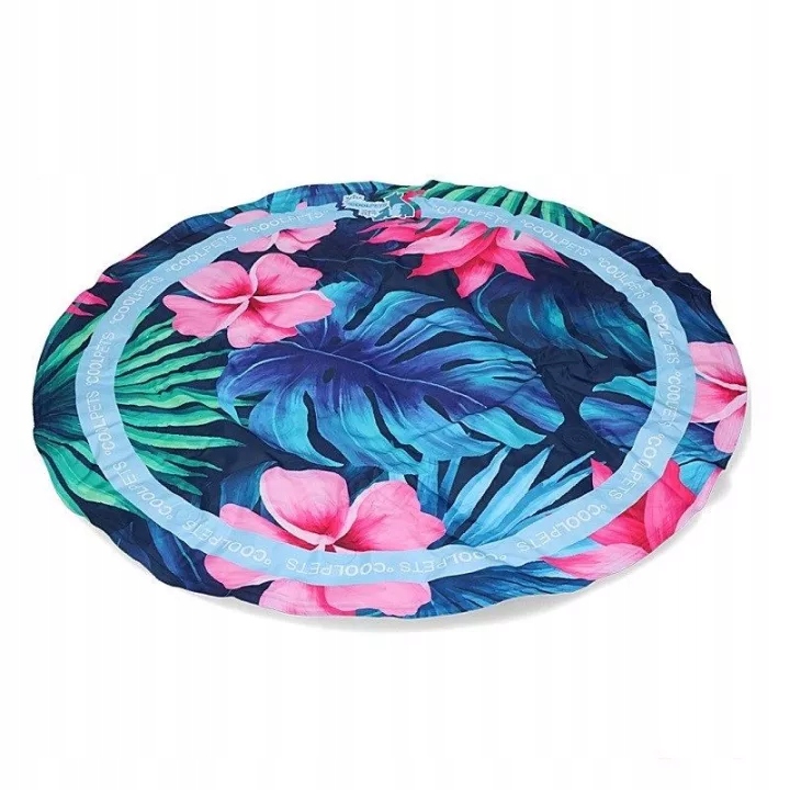 Levně CoolPets gelová chladící podložka Tropical Flower 60cm