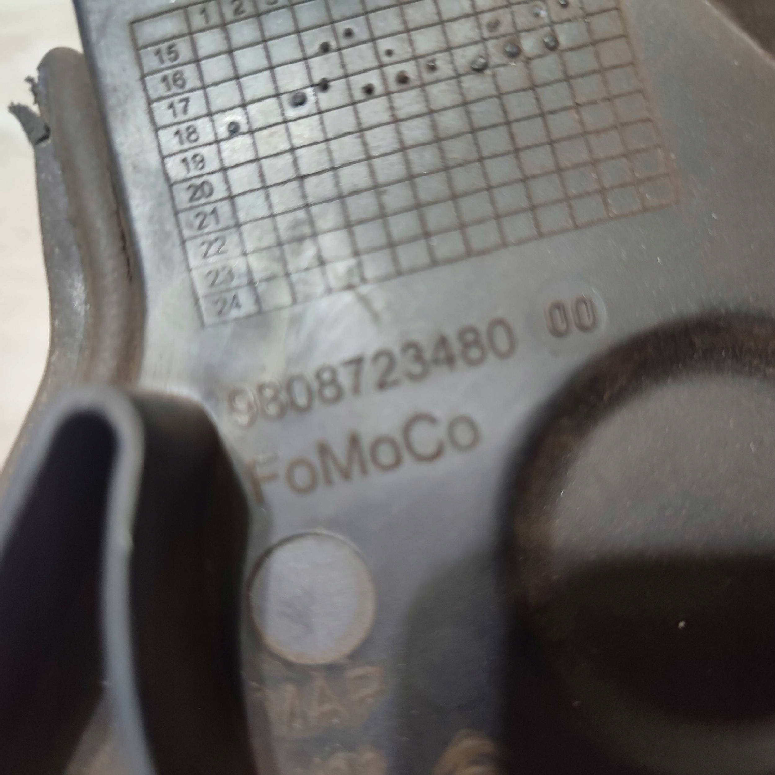 Couvercle carter distribution Peugeot Rifter 9808723480