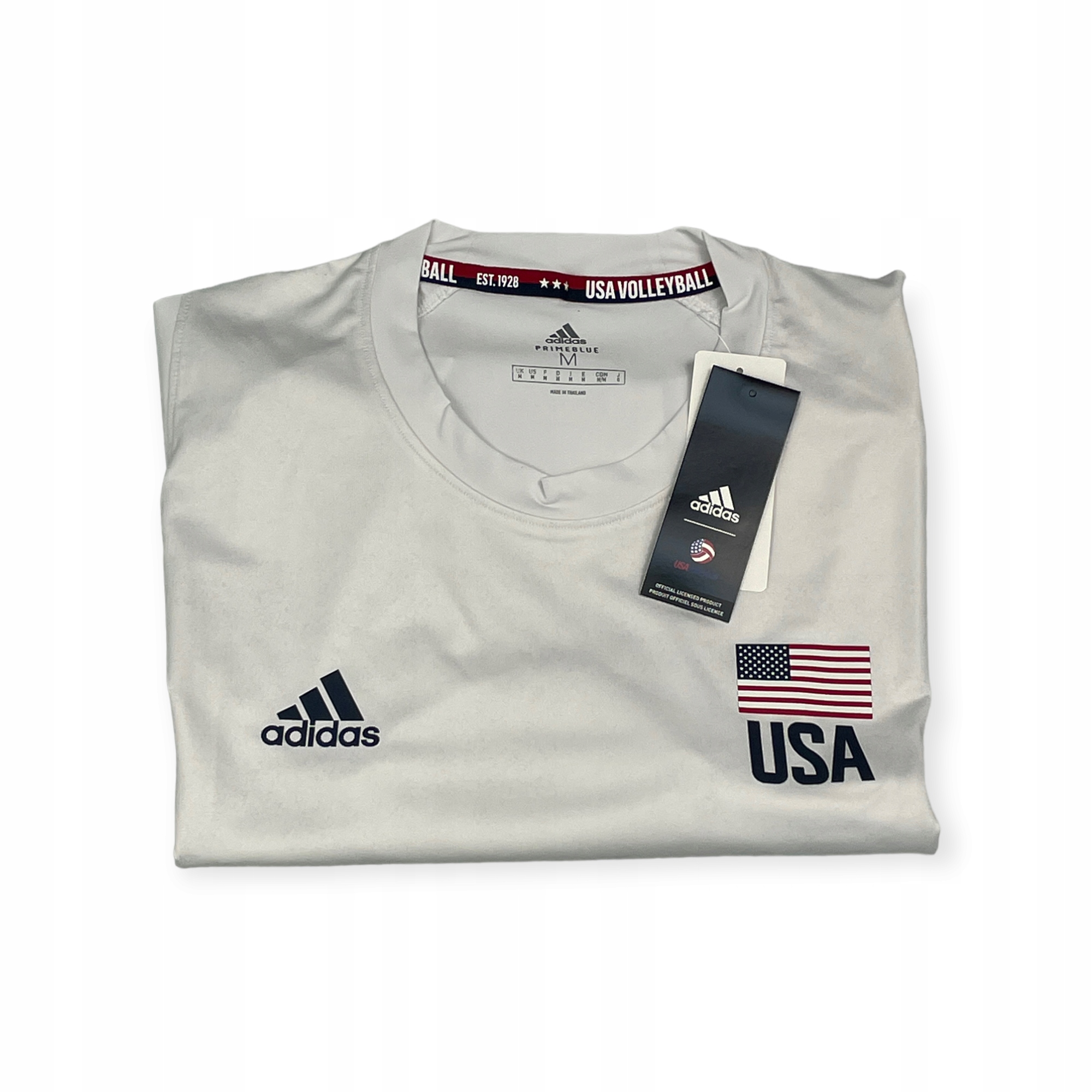 Koszulka męska biała ADIDAS VOLLEYBALL 2XL Marka adidas