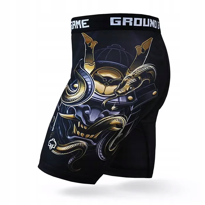 Ground Game Spodenki Kompresyjne Vale Tudo "Oni Samurai" L