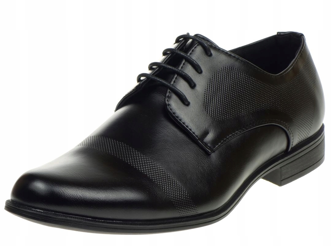 Černé pánské polobotky Badoxx Eko kůže, velikost 44