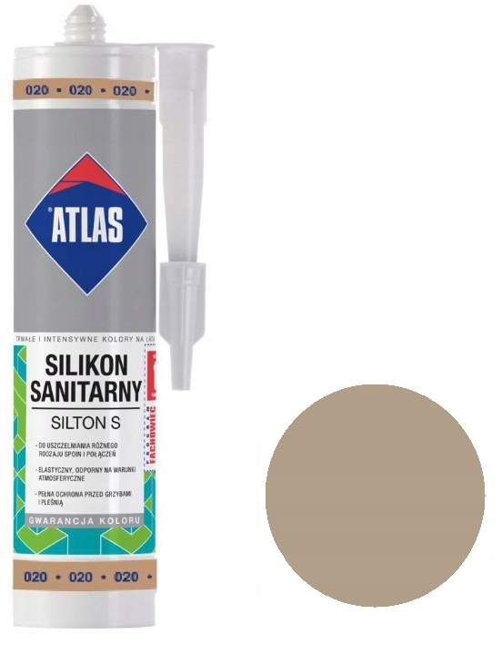 

Atlas Silikon Silton S 280ml 020 Beżowy