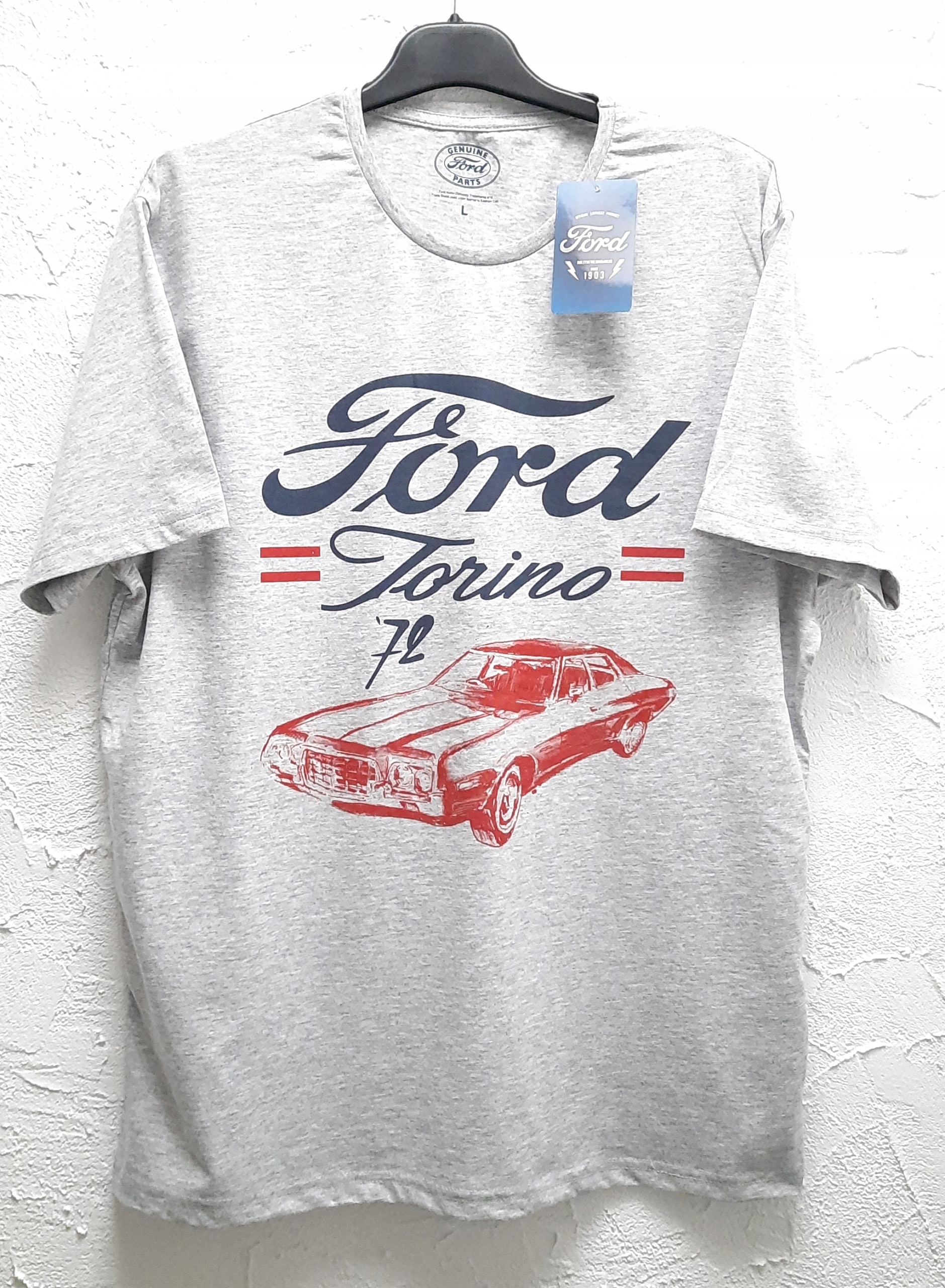 

Ford Torino 72 t-shirt bawełniany szary XL