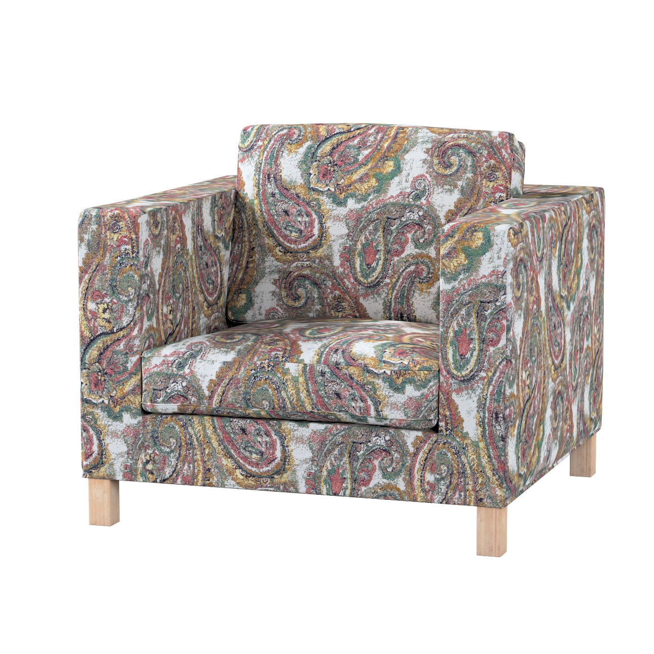 Potah na křeslo Karlanda Ikea oranžový